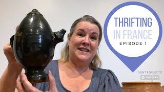 Thrifting in France Episode 1 | 2 Recycleries | Shopping Second Hand Haul | Furnishing French House