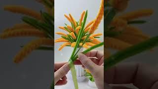 Ear of rice flowers tutorial#handmade #diy #gift #diyflower #craft  #giftideas #flowers #diygift