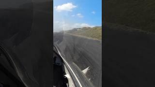 Scary low glider lowpass in New Zealand  #gliding #extreme #lowpass