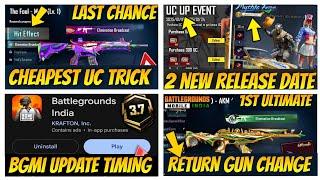  50% Off Alert | M416 Fool At Cheap UC Trick | BGMI Next Mythic Forge & UC Up Event Release Date