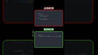 How to become a Senior developer.. ️  #programming #javascript #python #coding #developer #coder .