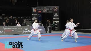 KATA FEMALE TEAM JAPAN World Karate Championships 2024 – Team Kata Finals | Navarra, Spain