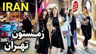 Winter Walk in Tehran on Our IRAN Tour ! 