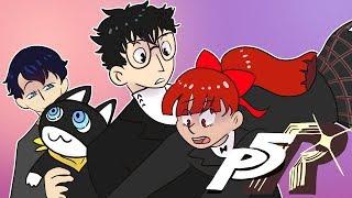 Persona 5 FULL GAME RECAP in 3 Minutes! | Persona 5 Animated Summary