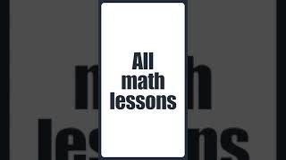 Learn math with my simplified lessons! Math with Marcia