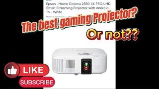 Epson Home Cinema 2350 4K PRO-UHD Smart Streaming Projector with Android TV #projector