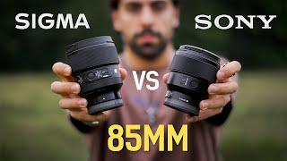 Sigma 85mm 1.4 vs Sony 85mm 1.8 | Which Lens is the REAL Champion? | Video Autofocus, Sharpness ...