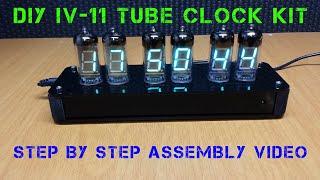 DIY IV-11 VFD Tube Clock Kit From Banggood