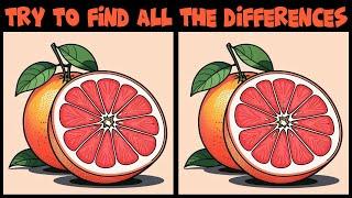 Find 3 Differences  Attention Test  Puzzle time  Round 354