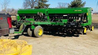 John Deere No-Till Drill Arrives