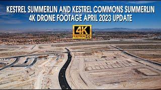 Kestrel Commons Summerlin and Kestrel Summerlin April 2023 4K Drone Footage