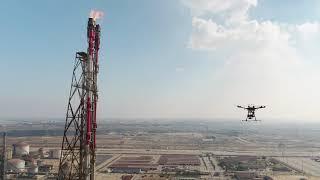 Flare Stack Inspection Using Drones - FEDS