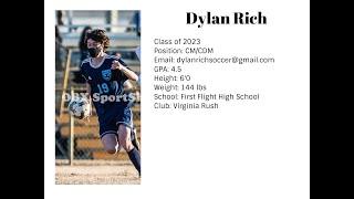 Dylan Rich - Class of 2023 CM - 2020/2021 Soccer Highlights