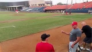 James Pitching vs Canes