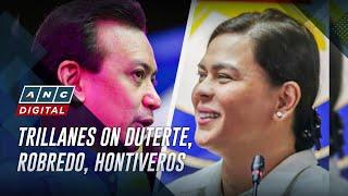 'The lines have been drawn': Antonio Trillanes on Sara Duterte, Leni Robredo, Risa Hontiveros