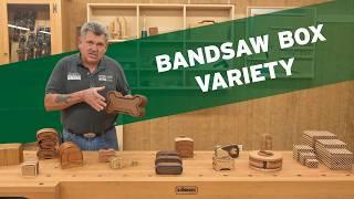 Bandsaw Boxes You've NEVER Seen Before