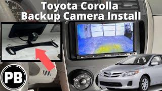 2009 - 2013 Toyota Backup Camera Install