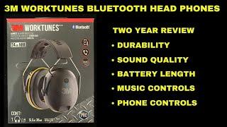 3M Worktunes Connect Model #90543 Hearing Protector Headphones with Bluetooth  Technology review.