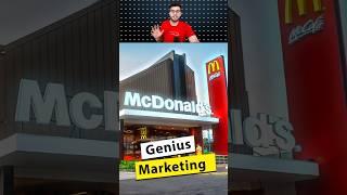 McDonald's Genius Marketing #shorts #shortvideo #business #marketing