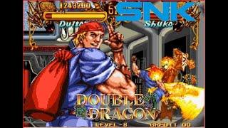 Double Dragon Neo Geo Level-8 Dulton No Lose Playthrough