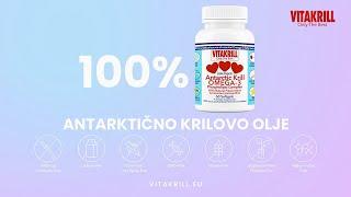 KRILOVO OLJE VITAKRILL - Najbolj koncentrirano antarktično krilovo olje na svetu za zdrave celice