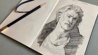 Sketchbook session: 4 exercises to get the most out of your portrait practice