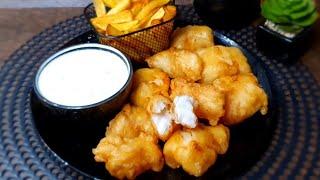 Kibbelinge | Kibbeling | Cod | Fish fillet | With homemade tartar sauce | Fish | Fish fillet.. 