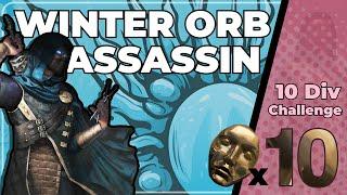 Winter Orb Assassin - 10 Divine Mapping Challenge [PoE 3.21 Crucible Build Guide]