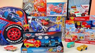 Disney Pixar Cars Unboxing Review | Crash Test Lighting McQueen | Riplash Double Loop Race Track