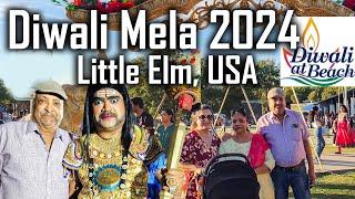 America me Aisa Diwali Mela dekh ke India ki yaad aa gayi | Diwali at Beach 2024