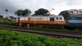 Startup of WAP-5, the 3-phase AC locomotive