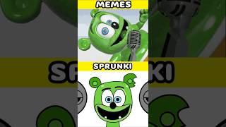 Sprunki incredibox Gummy Bear vs memes