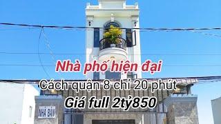 Nhà phố 2 lầu cực đẹp tại Ngã Ba Tân Kim Ql50 #nhacangiuocgiare #nhadep #nhadepbinhchanh