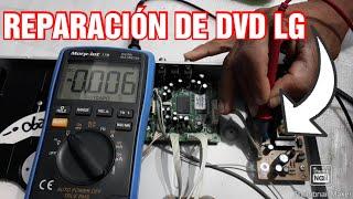 COMO REPARAR DVD  LG QUE NO ENCIENDE SOLUCIÓN