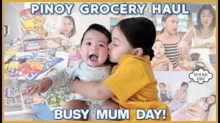 ALIGAGA SI AKO! FILIPINO GROCERY SHOPPING! BISITAS ARE HERE AGAIN! ️ | rhazevlogs