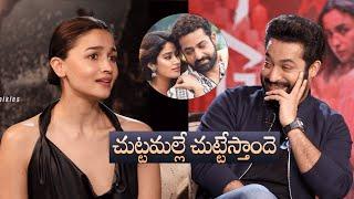 Alia Bhatt Sings Chuttamalle Song From Devara | Jr Ntr | Janhvi Kapoor | MS Talkies