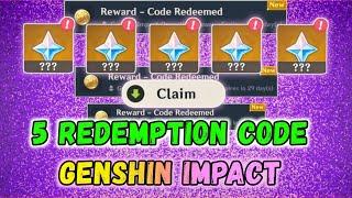 Genshin Impact Codes For Primogems | New Genshin Codes 2024