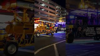 Downtown Nashville party buses and pedal taverns! #tbsnashville2023