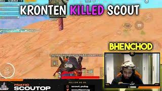 Scout angry on kronten and this happened  | Scout Vs kronten