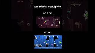 Skeletal Shenanigans - Original vs Layout