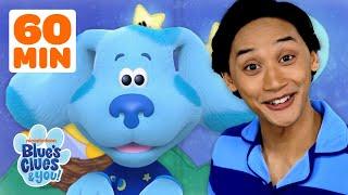 60 MINUTES of Blue's Bedtime Adventures!  | Sleepovers, Dreams, + More! | Blue's Clues & You!