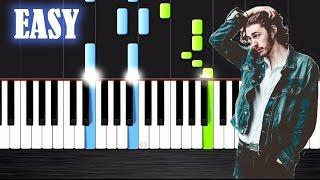 Hozier - Take Me To Church - EASY Piano Tutorial by PlutaX - Synthesia