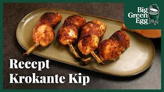 Krokante kip | Recept | Big Green Egg België