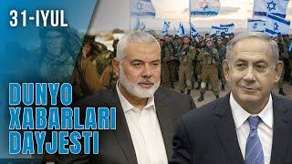 Isroil HAMAS siyosiy yetakchisi Ismoil Haniyani o‘ldirdi