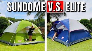 Are Coleman Elite Tents Worth It? (Elite Sundome V.S. Regular Sundome!)