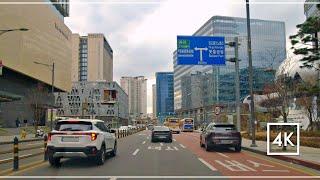 KOREA DRIVE | 4K Driving City Tour | the Silicon Valley of Korea 2024