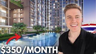 AFFORDABLE Bangkok condo tour (INCREDIBLE value!)