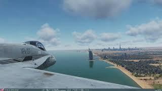 DCS F-18C - Dubai Burj al-Arab