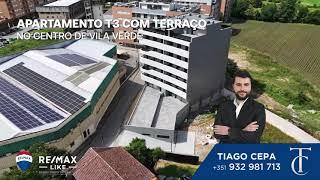 Apartamento Novo T3 c/ terraço em Vila Verde