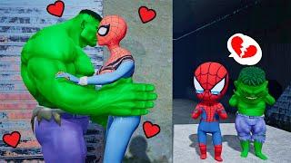 Spider Man x Hulk Real And Fake In Granny House | Funny Horror Animation